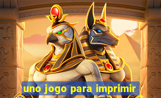 uno jogo para imprimir